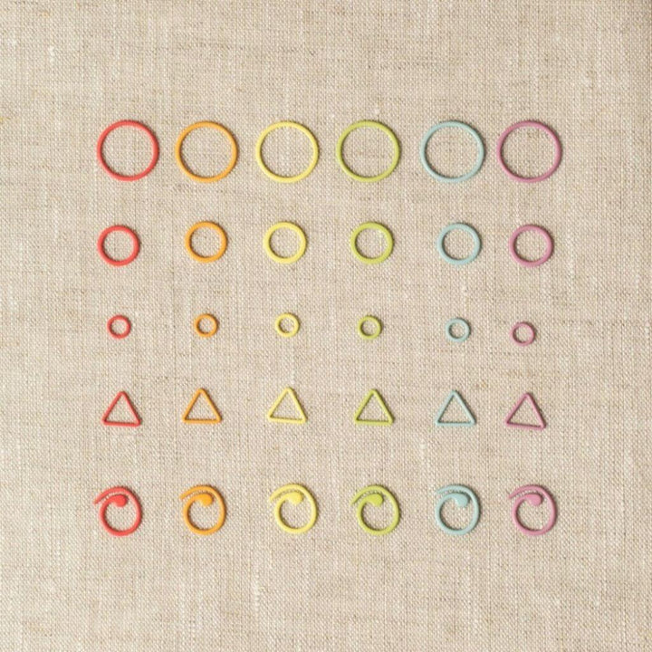 CocoKnits Flight of Stitch Markers Maschenmarkierer gemischt bei bei bei bei Lieblingsgarn