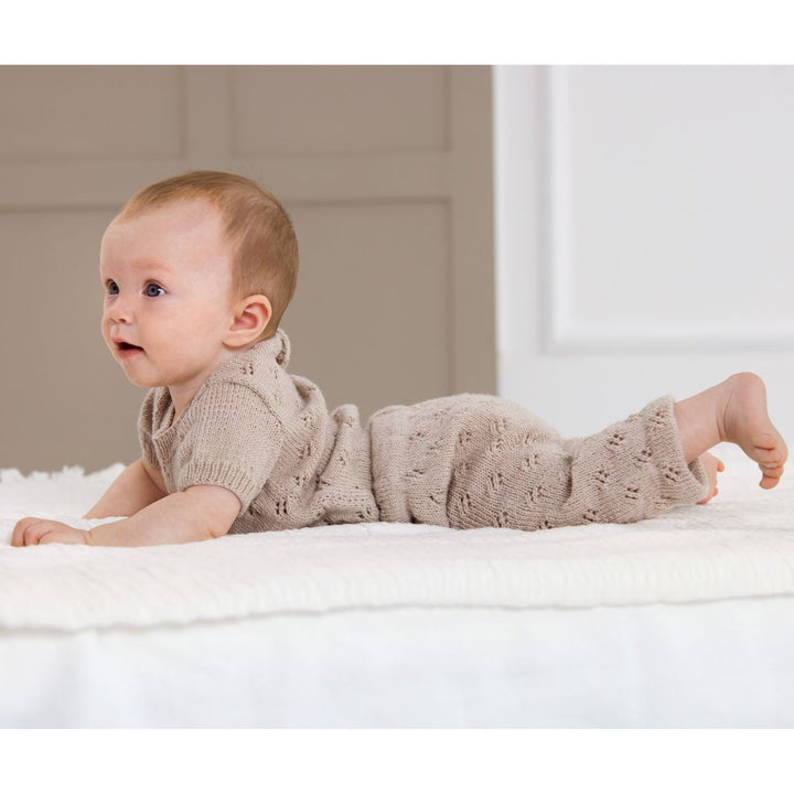 Lana Grossa Cool Wool Baby Kurzarmpulli - Lana Grossa Infanti Nr. 20 Modell 32 bei bei bei bei bei bei bei Lieblingsgarn