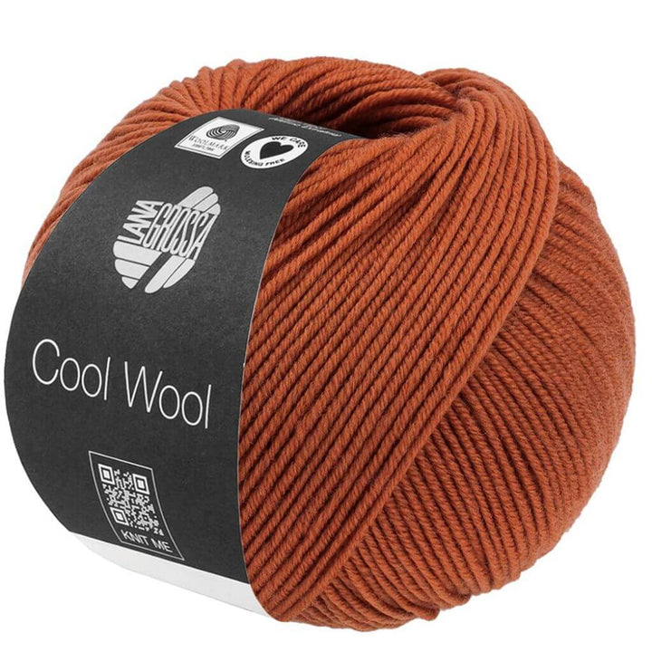 Lana Grossa 2125 - Zimtbraun Lana Grossa Cool Wool 50g Lieblingsgarn