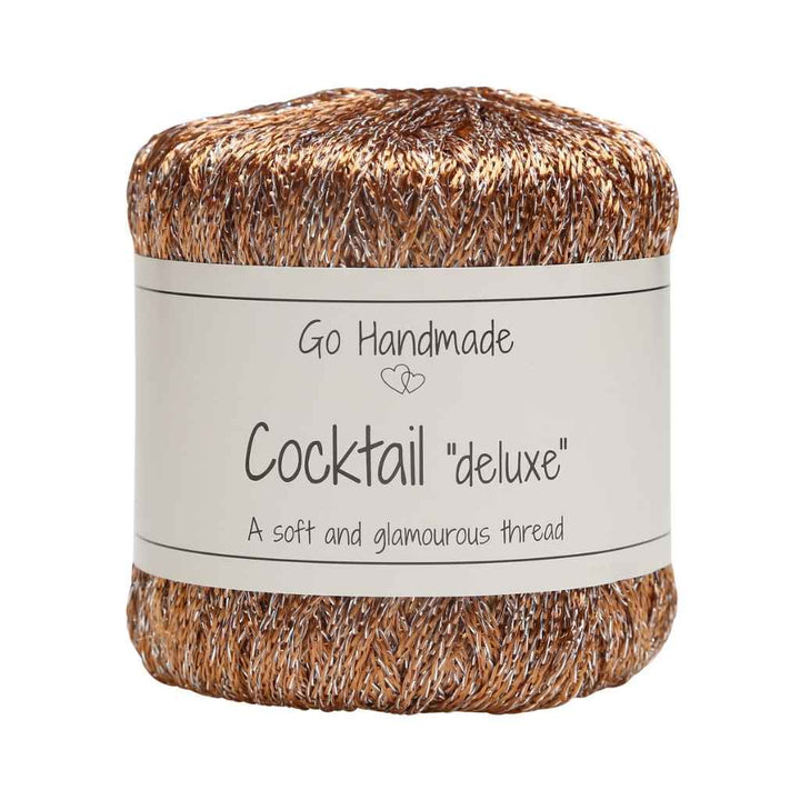 Go Handmade Yarn Cocktail "deluxe", Farbe C.Brown – Synthetik bei Lieblingsgarn