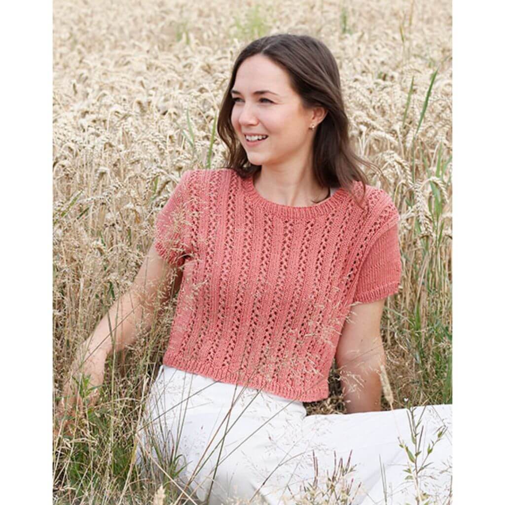 Drops Design Pattern Top Coral Gables Strickset - Drops (PDF) bei bei bei bei Lieblingsgarn