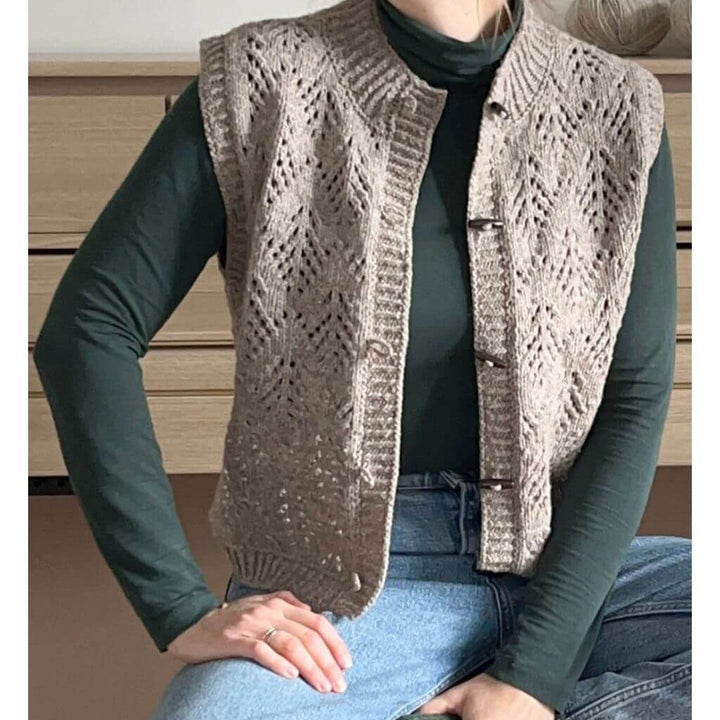 Knitting For Else Cosy Hey Ho Vest Strickanleitung - Knitting For Else (PDF) bei bei bei bei Lieblingsgarn