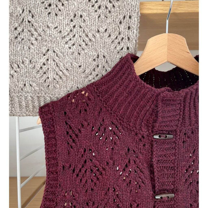 Knitting For Else Cosy Hey Ho Vest Strickanleitung - Knitting For Else (PDF) bei bei bei bei Lieblingsgarn