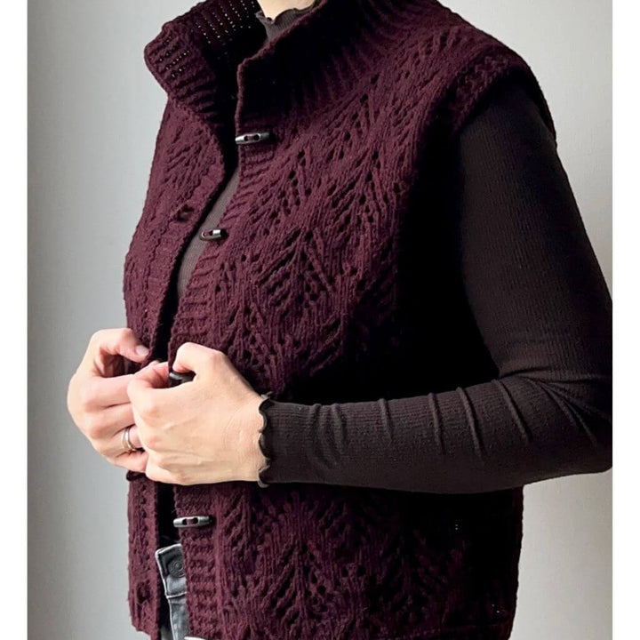 Knitting For Else Cosy Hey Ho Vest Strickanleitung - Knitting For Else (PDF) bei bei bei bei Lieblingsgarn