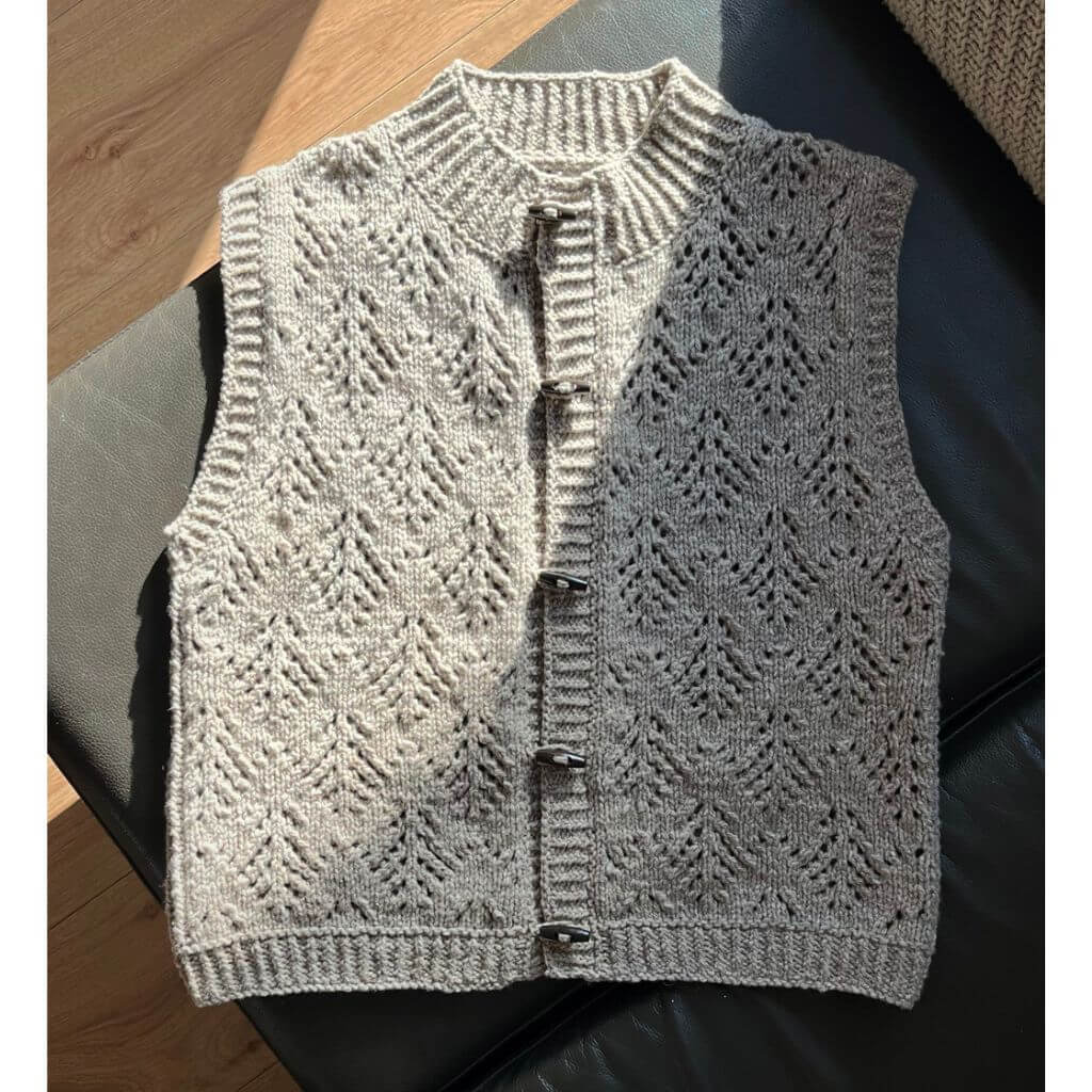 Knitting For Else Cosy Hey Ho Vest Strickanleitung - Knitting For Else (PDF) bei bei bei bei Lieblingsgarn