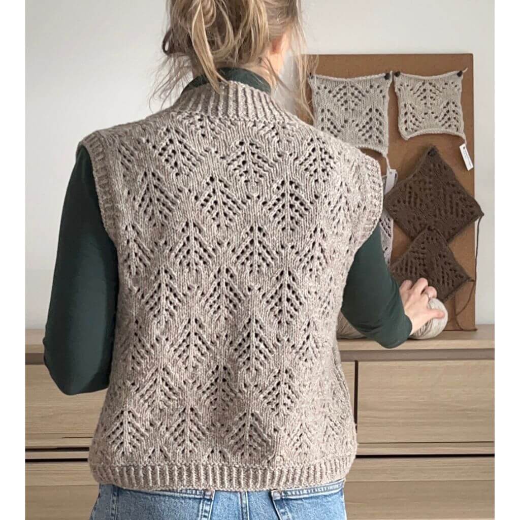 Knitting For Else Cosy Hey Ho Vest Strickanleitung - Knitting For Else (PDF) bei bei bei bei Lieblingsgarn