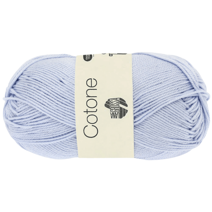 Lana Grossa Cotone, Farbe 8 Zartblau – Baumwolle bei Lieblingsgarn