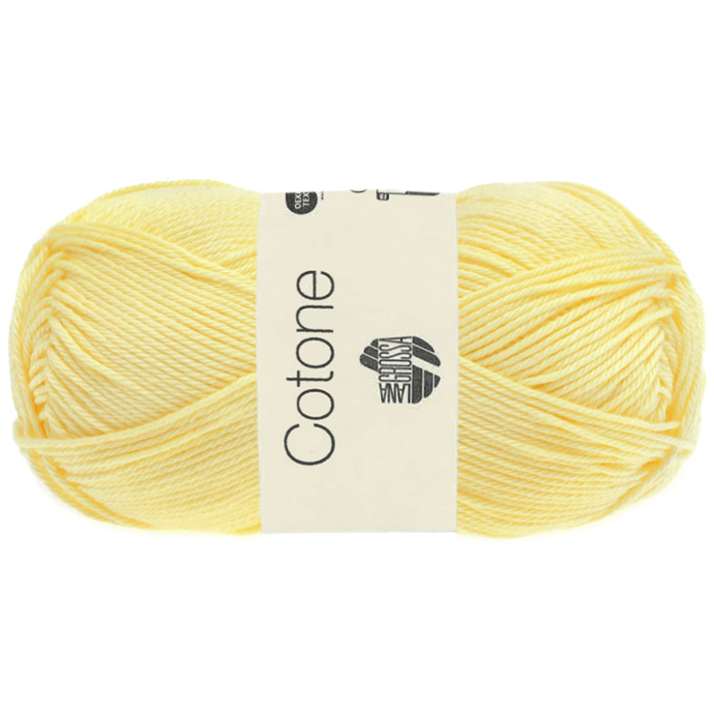 Lana Grossa Cotone, Farbe 64 Vanille – Baumwolle bei Lieblingsgarn