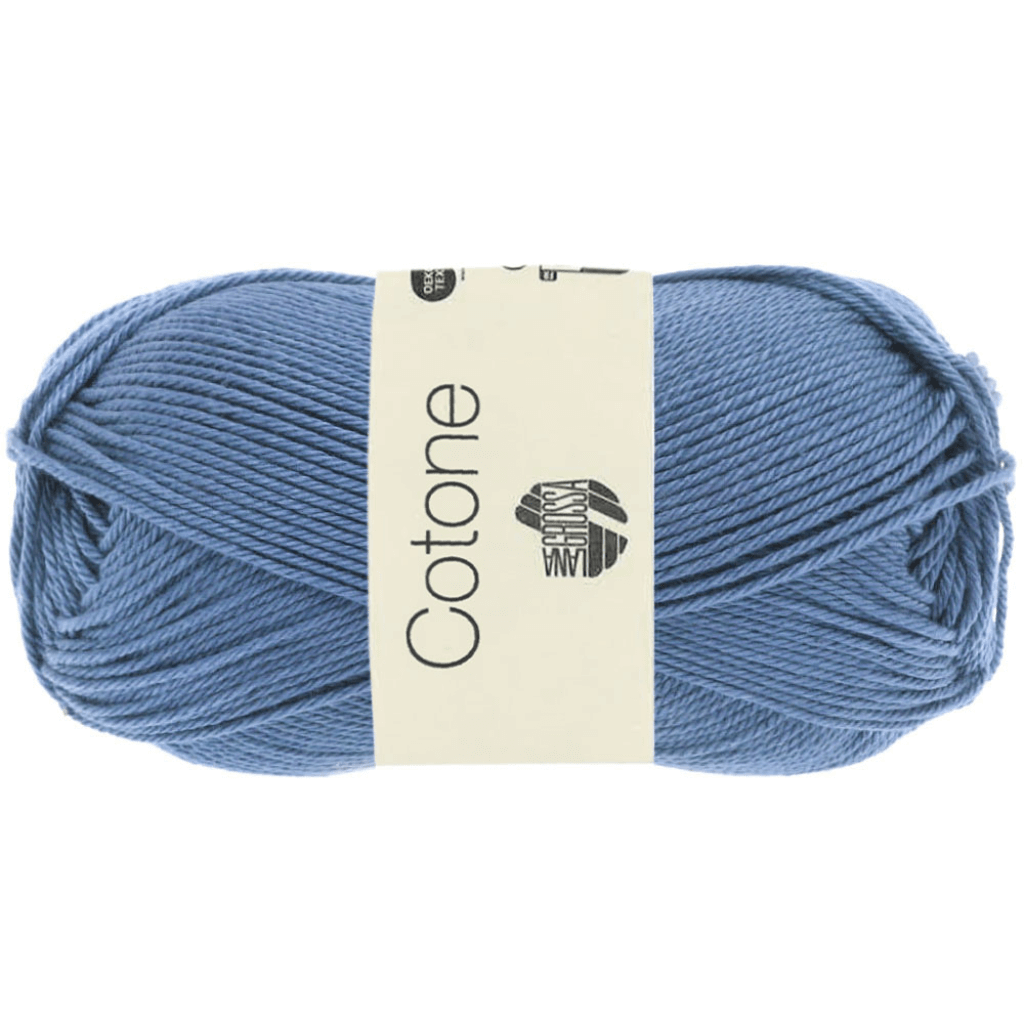 Lana Grossa Cotone, Farbe 71 Jeans – Baumwolle bei Lieblingsgarn