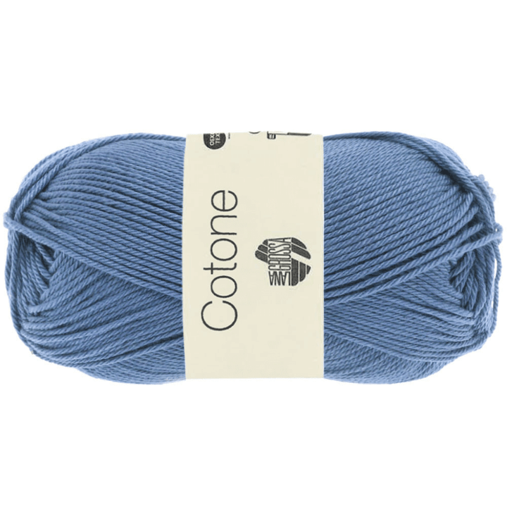 Lana Grossa Cotone, Farbe 71 Jeans – Baumwolle bei Lieblingsgarn