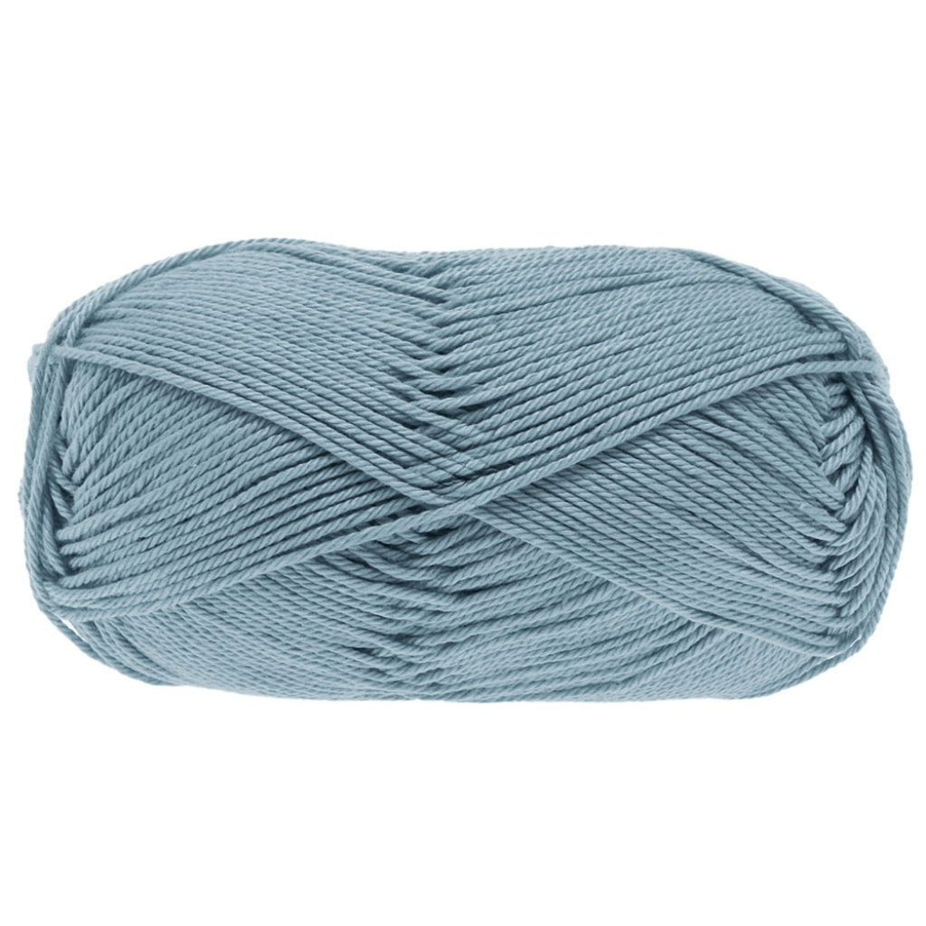 Lana Grossa Cotone, Farbe 89 Blaugrau – Baumwolle bei Lieblingsgarn