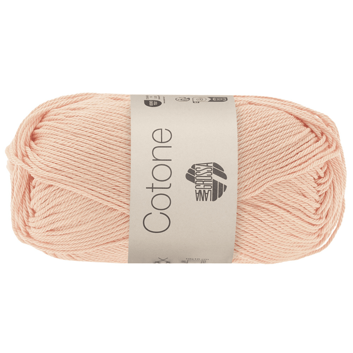 Lana Grossa Cotone, Farbe 140 Lachsrosa – Baumwolle bei Lieblingsgarn
