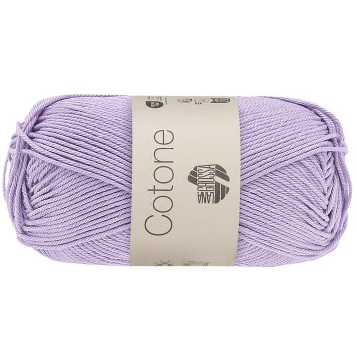 Lana Grossa Cotone, Farbe 143 Fliederlila – Baumwolle bei Lieblingsgarn