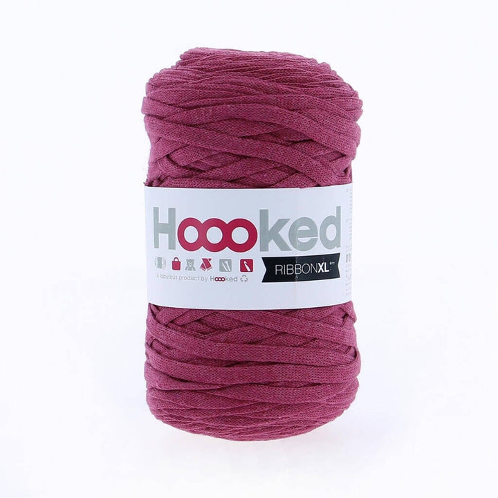 Hoooked RibbonXL, Farbe Crazy Plum – Baumwolle bei Lieblingsgarn