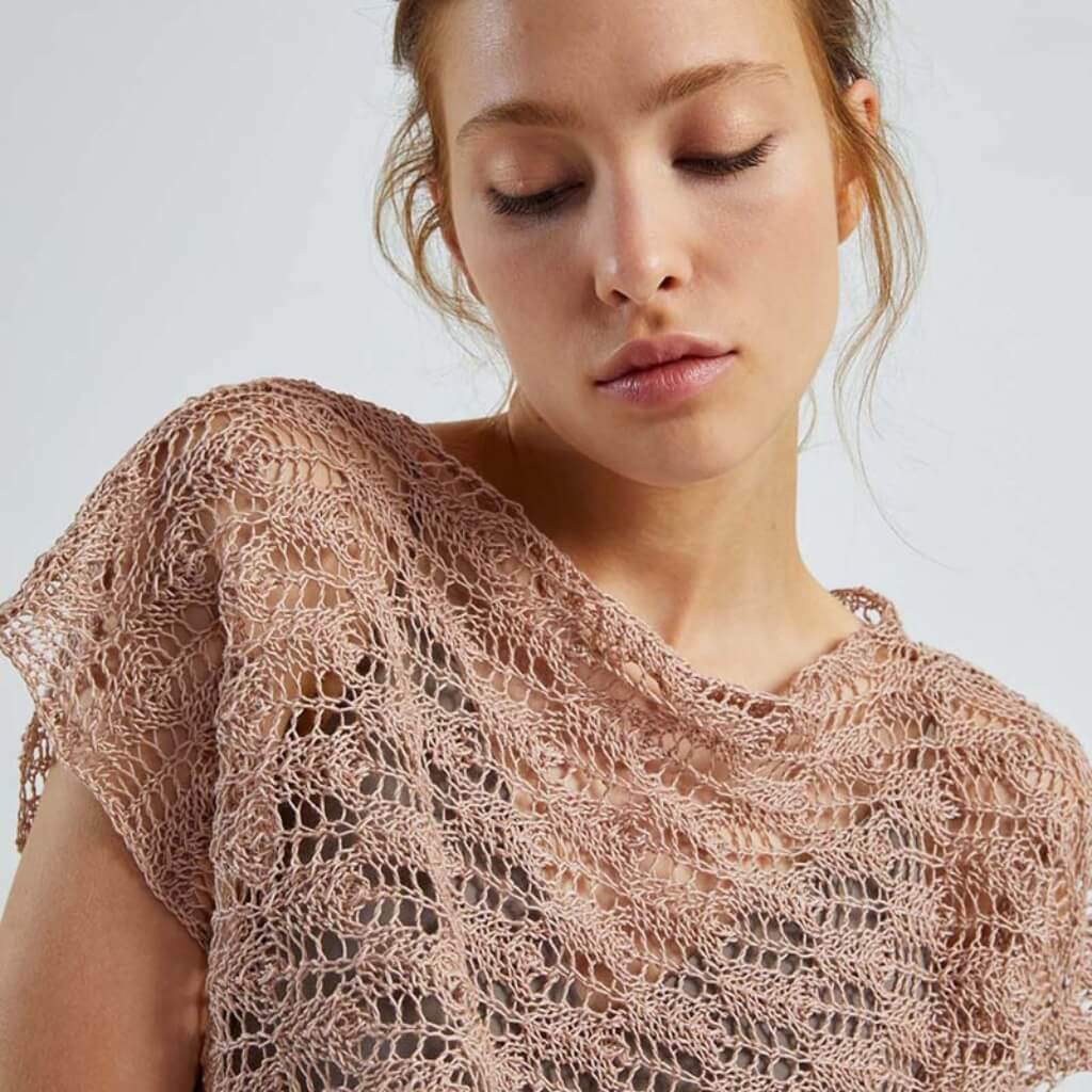 Lang Yarns Pattern Luftiges Shirt Strickanleitung - Lang Yarns (PDF) bei bei bei bei Lieblingsgarn