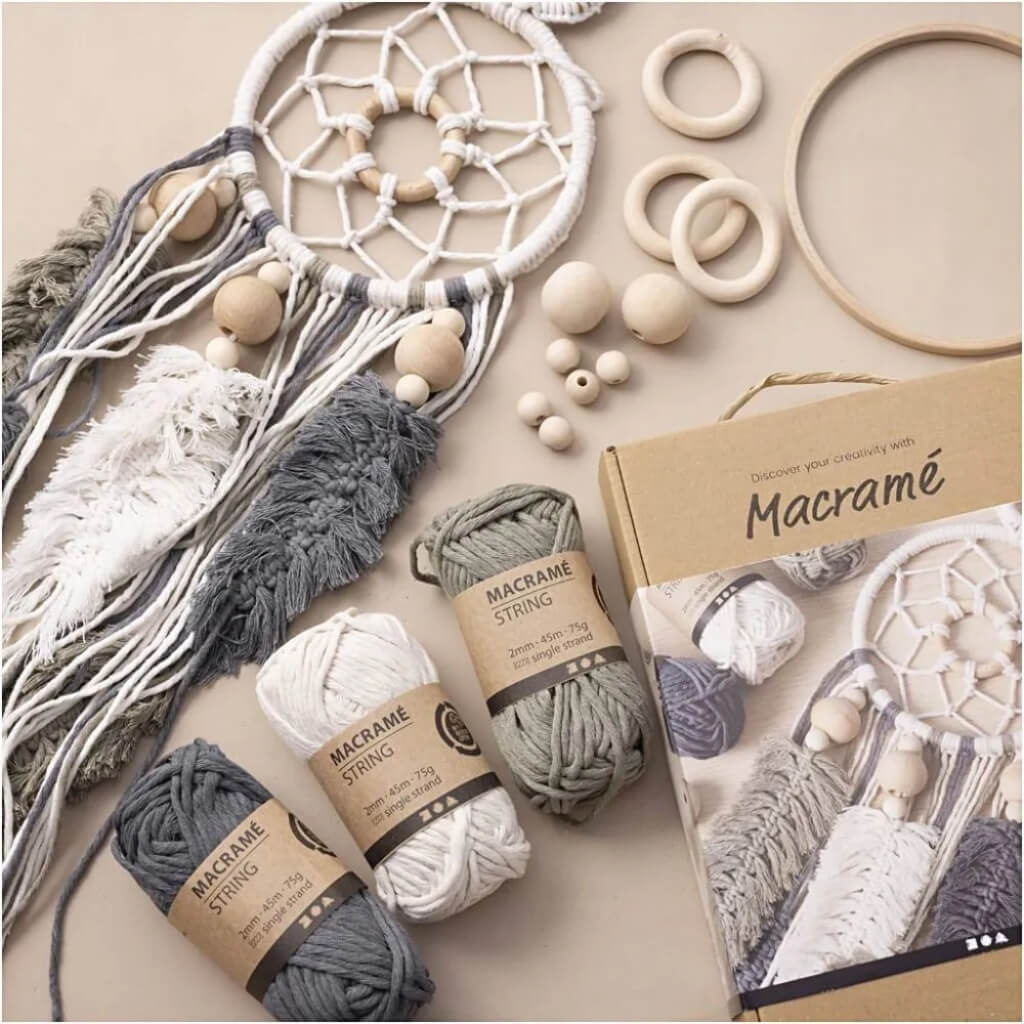 Creativ Company Bastelset Makramee bei bei bei bei Lieblingsgarn
