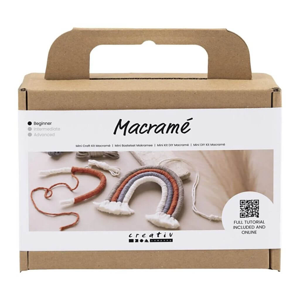 Creativ Company Bastelset Makramee Regenbogen bei bei bei bei Lieblingsgarn