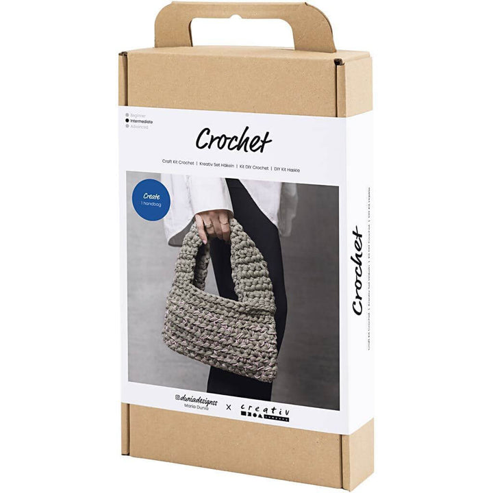 Creativ Company Kreativ-Set Häkeln Grob gehäkelte Tasche bei bei bei bei Lieblingsgarn