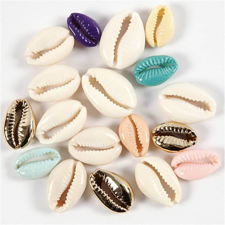 Creativ Company Muschelperlen, sortierte Farben bei bei bei bei Lieblingsgarn