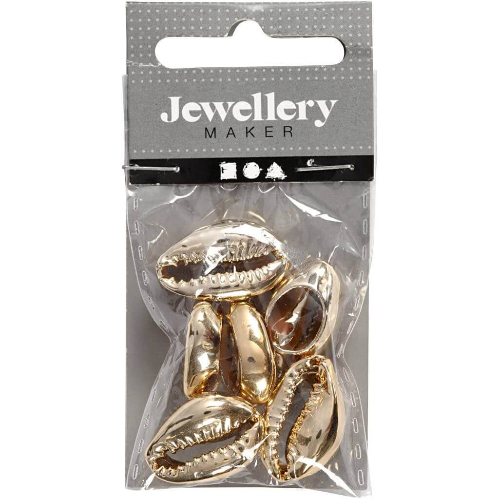 Creativ Company Muschelperlen vergoldet, 6 Stk. bei bei bei bei Lieblingsgarn