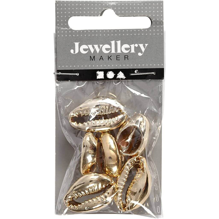 Creativ Company Muschelperlen vergoldet, 6 Stk. bei bei bei bei Lieblingsgarn