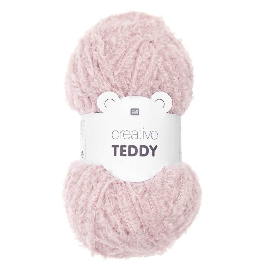 Rico Design Creative Teddy, Farbe 002 Rosa – Synthetik bei Lieblingsgarn