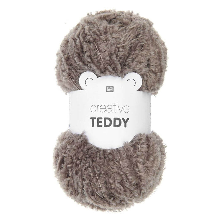 Rico Design Creative Teddy, Farbe 006 Braun – Synthetik bei Lieblingsgarn