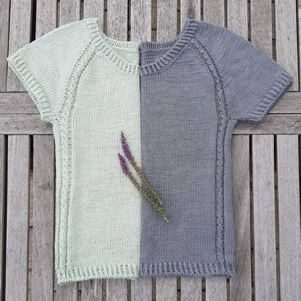 Nadelmelodie Shirt Curly Tee Strickanleitung - Nadelmelodie (PDF) bei bei bei bei Lieblingsgarn