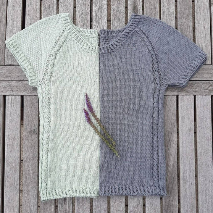 Nadelmelodie Shirt Curly Tee Strickanleitung - Nadelmelodie (PDF) bei bei bei bei Lieblingsgarn