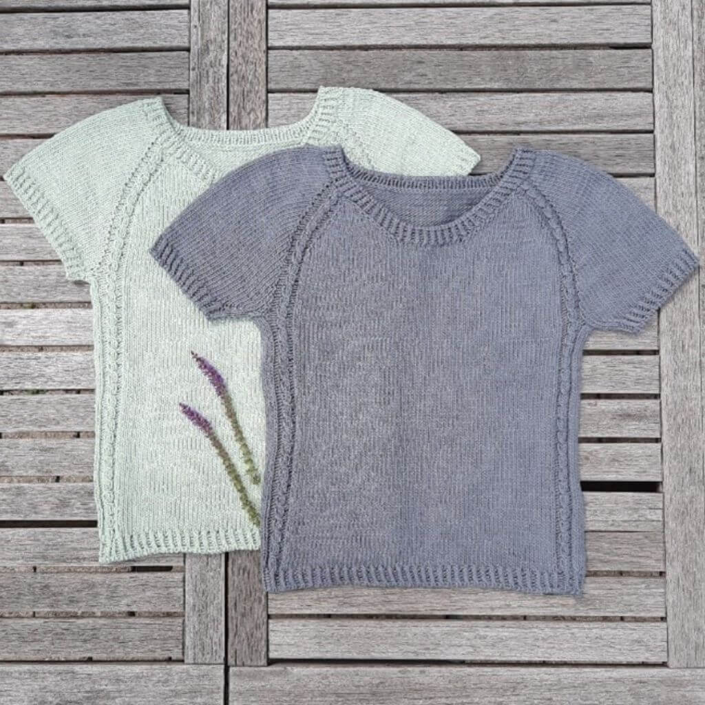 Nadelmelodie Shirt Curly Tee Strickanleitung - Nadelmelodie (PDF) bei bei bei bei Lieblingsgarn