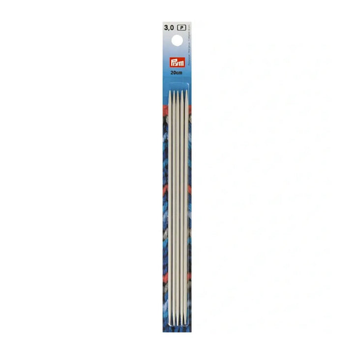 Prym Strumpfstricknadeln ALU 10 - 40 cm, Farbe 20 – Metall bei Lieblingsgarn
