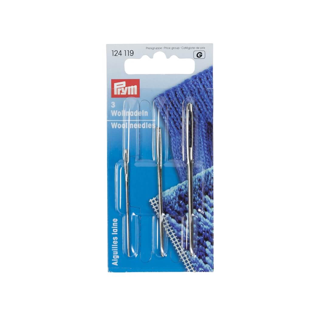 Prym Prym Wollnadeln ohne Spitze No.1,3,5 - Smyrnanadel Lieblingsgarn