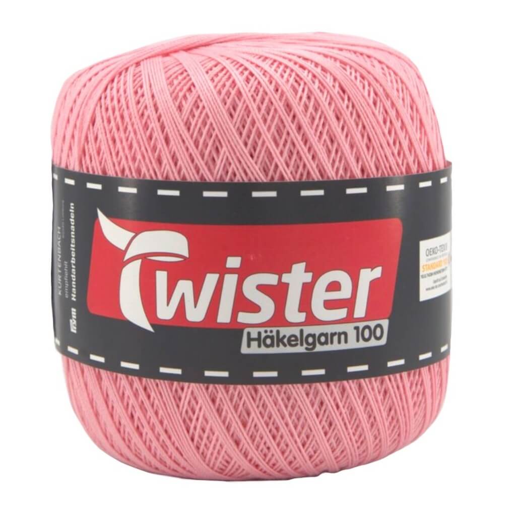 Twister Häkelgarn, Farbe 30 Rosa – Baumwolle bei Lieblingsgarn
