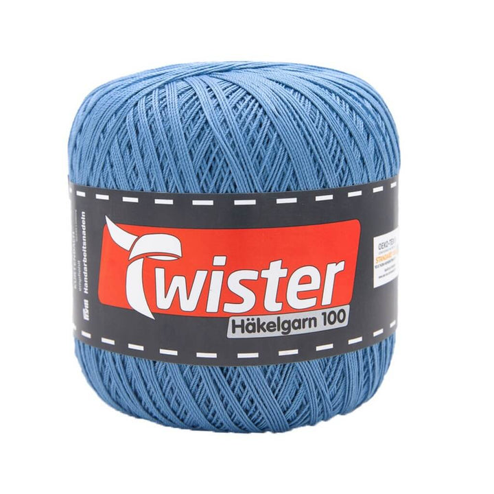 Twister Häkelgarn, Farbe 52 Blue – Baumwolle bei Lieblingsgarn