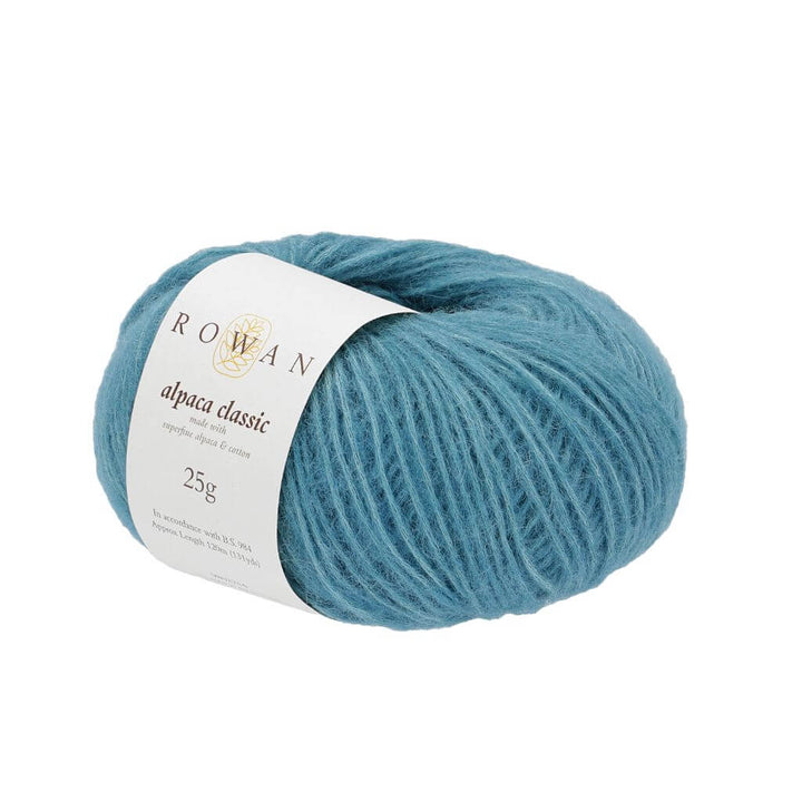 Rowan Alpaca Classic, Farbe 107 peacock – Alpaka und Baumwolle bei Lieblingsgarn