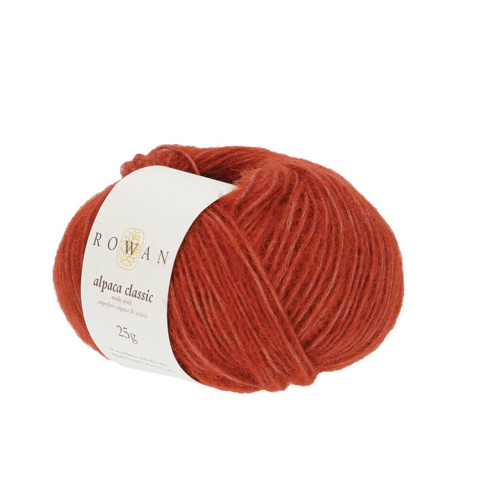 Rowan Alpaca Classic, Farbe 119 clay – Alpaka und Baumwolle bei Lieblingsgarn