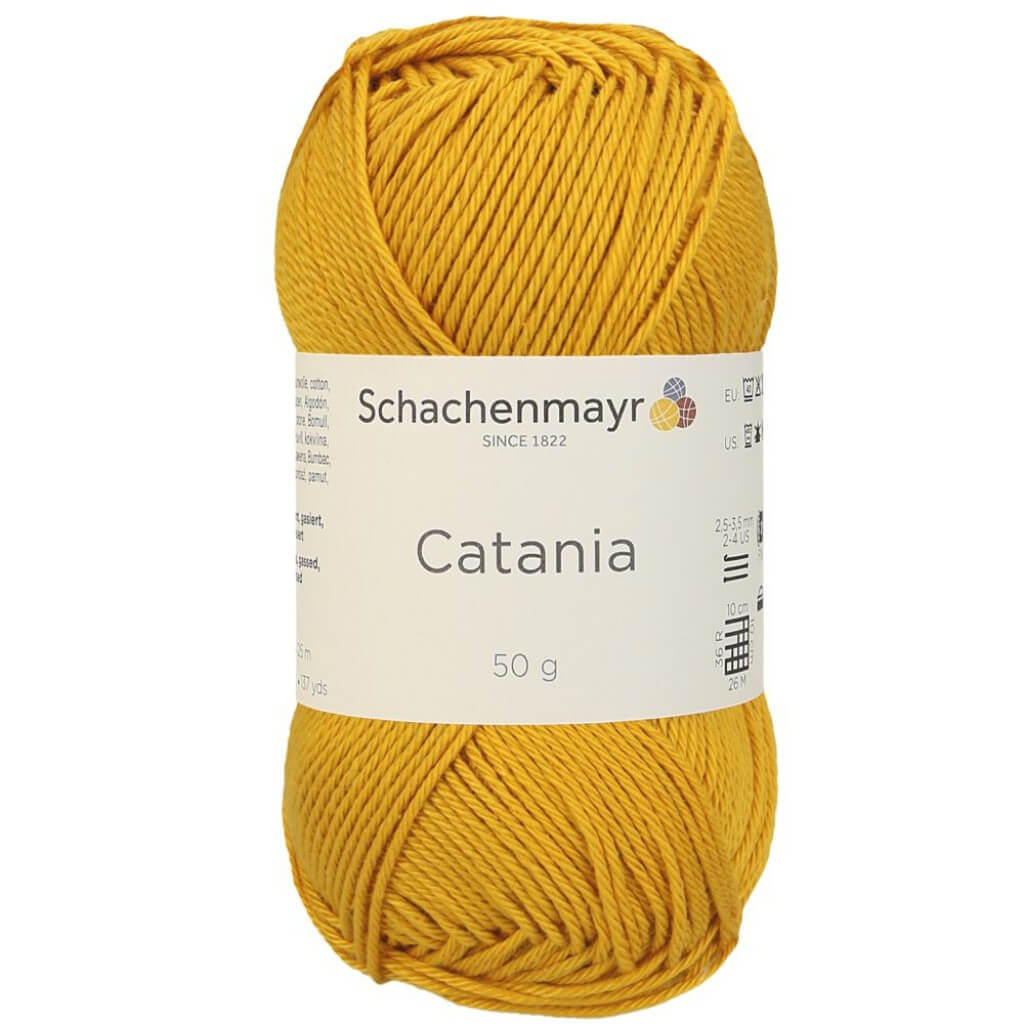 Schachenmayr 249 - Gold Schachenmayr Catania Originals - Baumwollgarn Lieblingsgarn