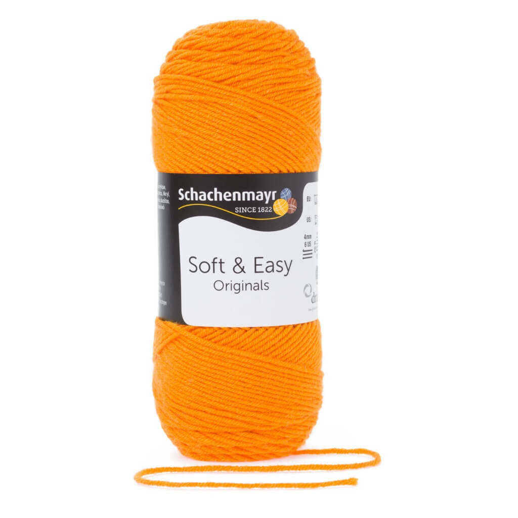 Schachenmayr 29 - Mandarine Schachenmayr Soft &amp; Easy Lieblingsgarn