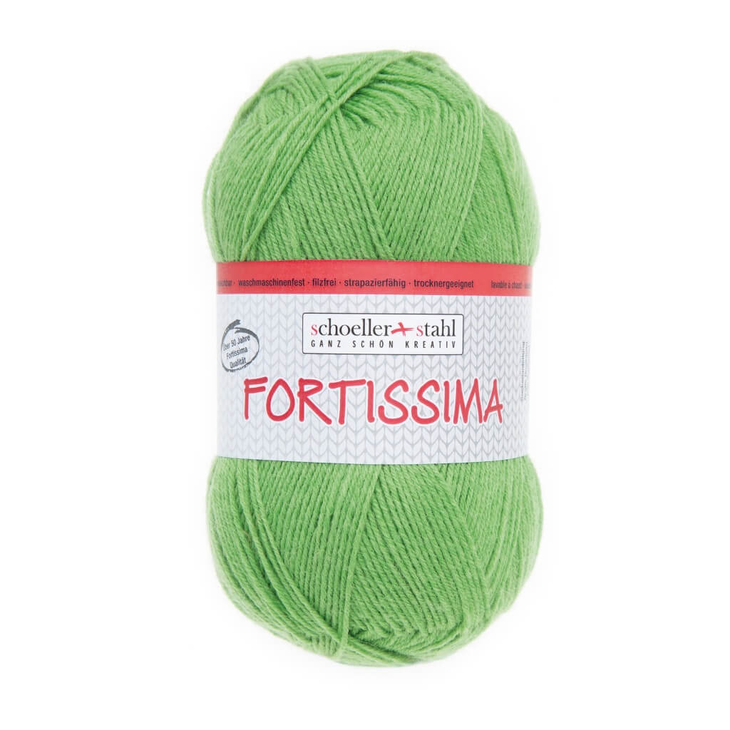 Schoeller + Stahl 2006 - Gras Schoeller + Stahl Fortissima Socka 100 - Sockenwolle Lieblingsgarn