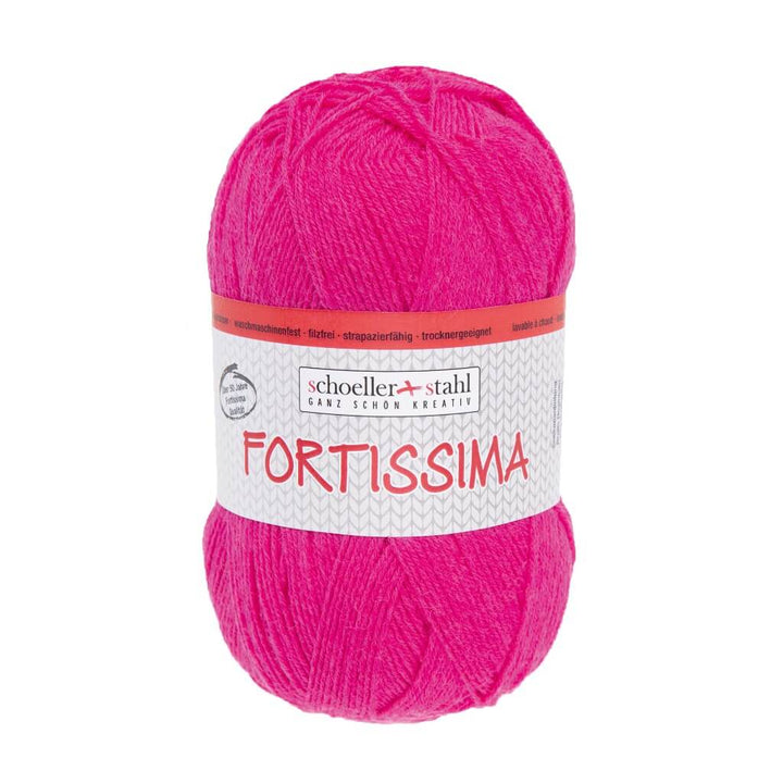 Schoeller + Stahl 2012 - Fuchsie Schoeller + Stahl Fortissima Socka 100 - Sockenwolle Lieblingsgarn