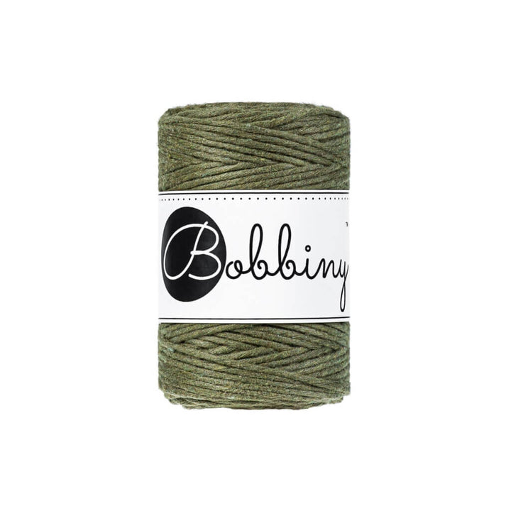 Bobbiny Makramee Garn 1,5 mm, Farbe Avocado – Baumwolle bei Lieblingsgarn