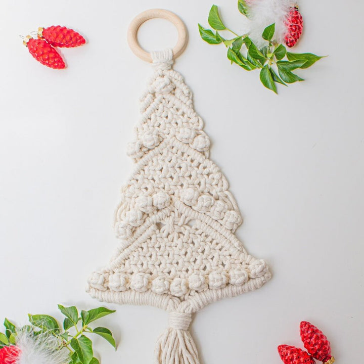 Hoooked Weihnachtsbaum Makramee Set - Hoooked bei bei bei bei Lieblingsgarn
