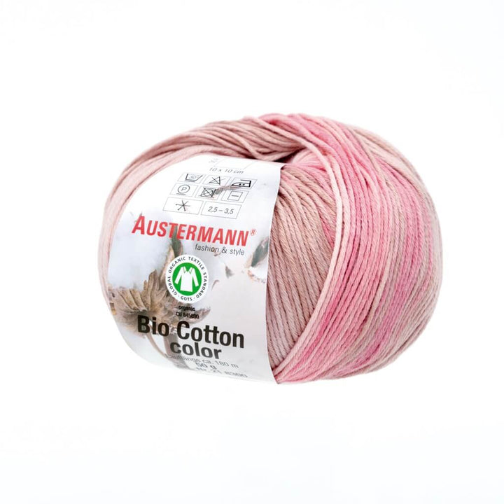 Austermann Bio Cotton Color 50g, Farbe 105 Magnolie – Baumwolle und Wolle bei Lieblingsgarn