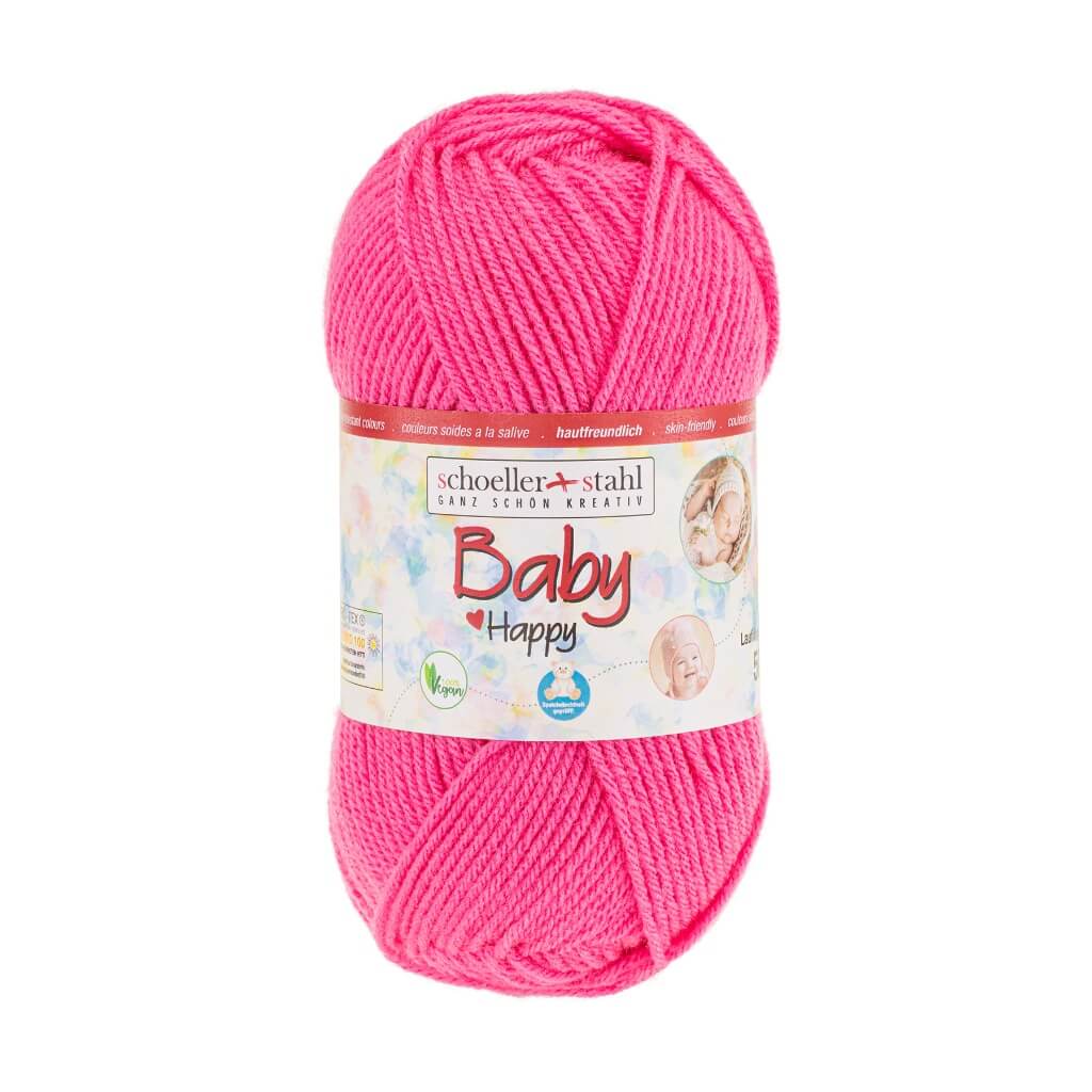 Schoeller + Stahl Schoeller+Stahl Baby Happy 50g, Farbe 3 Pink – Polyacryl bei Lieblingsgarn