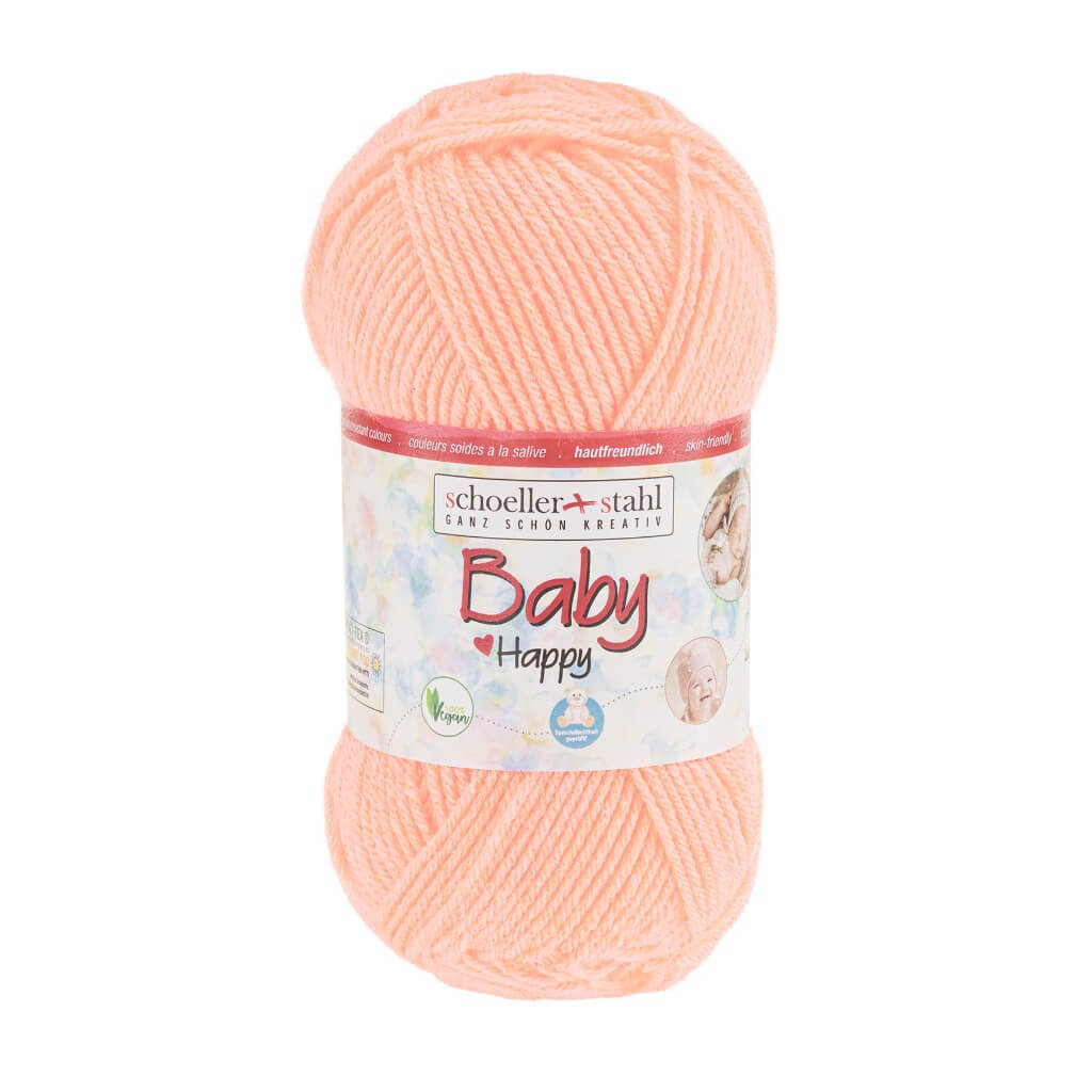 Schoeller + Stahl Schoeller+Stahl Baby Happy 50g, Farbe 5 Apricot – Polyacryl bei Lieblingsgarn