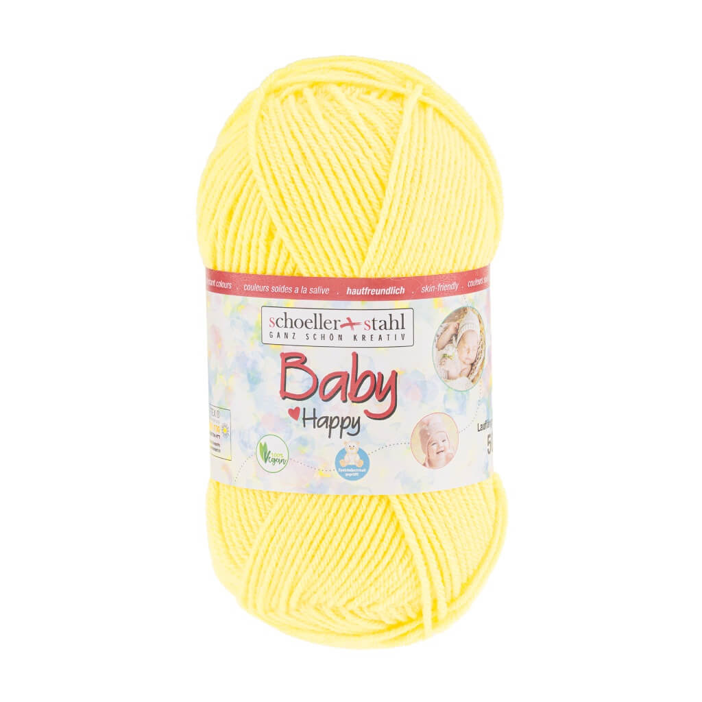 Schoeller + Stahl Schoeller+Stahl Baby Happy 50g, Farbe 6 Vanille – Polyacryl bei Lieblingsgarn