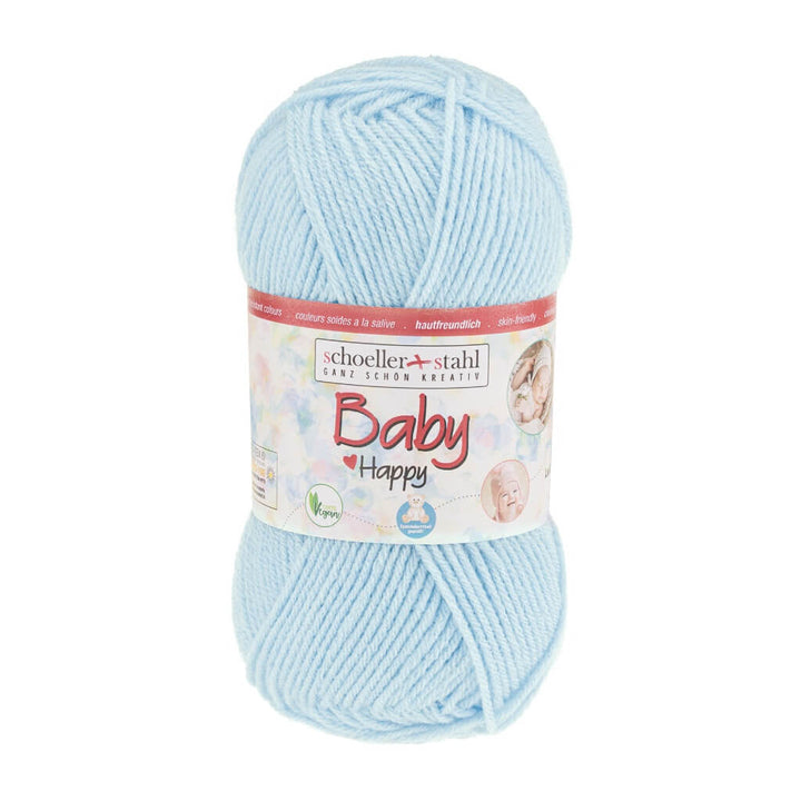 Schoeller + Stahl Schoeller+Stahl Baby Happy 50g, Farbe 8 Hellblau – Polyacryl bei Lieblingsgarn