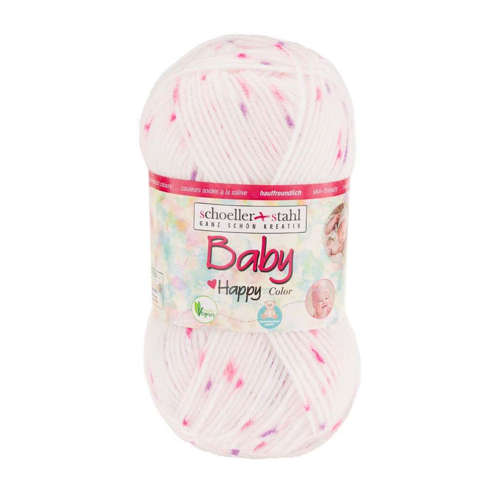Schoeller + Stahl Schoeller+Stahl Baby Happy Color 50g, Farbe 102 Fuchsie – Polyacryl bei Lieblingsgarn