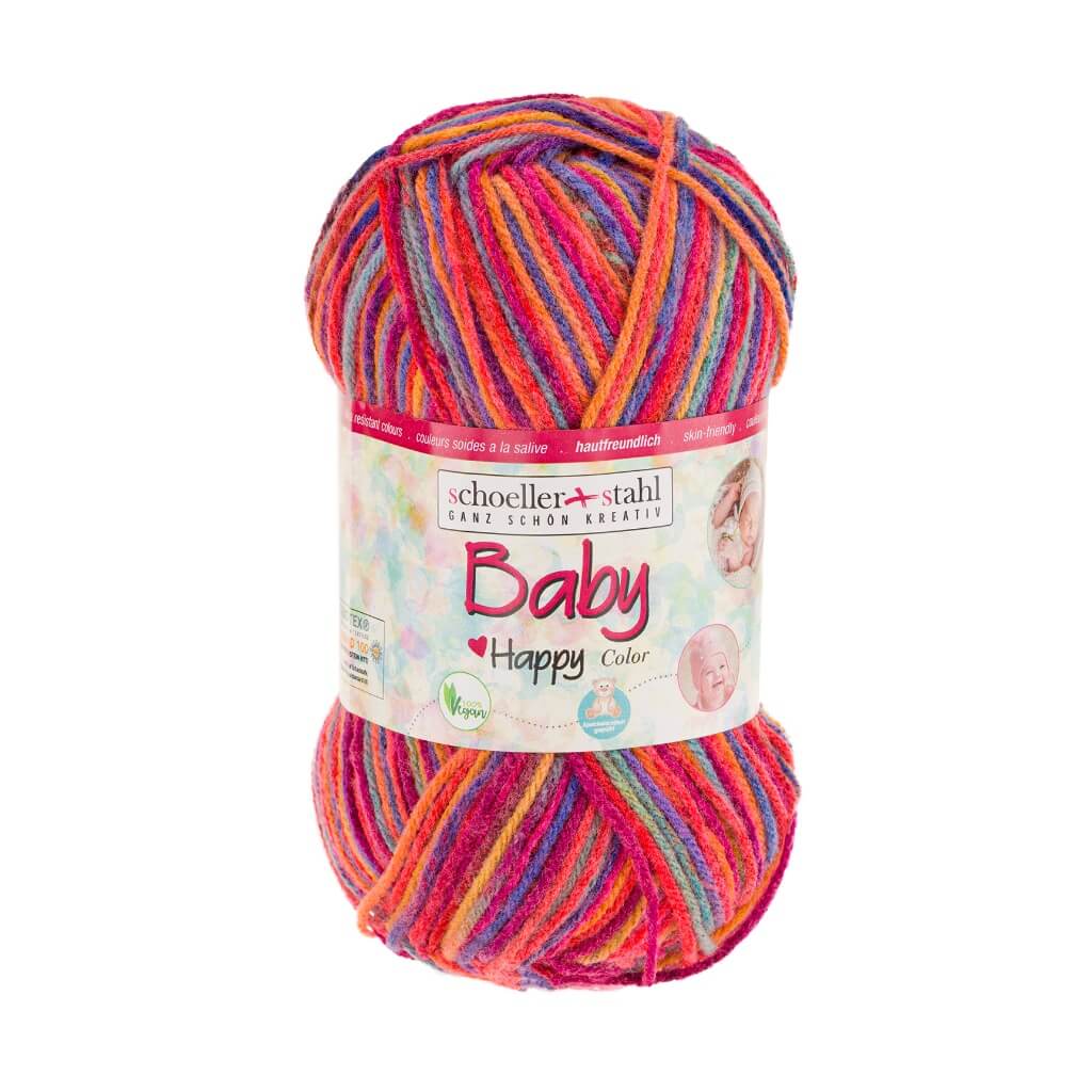 Schoeller + Stahl Schoeller+Stahl Baby Happy Color 50g, Farbe 105 Lampion – Polyacryl bei Lieblingsgarn