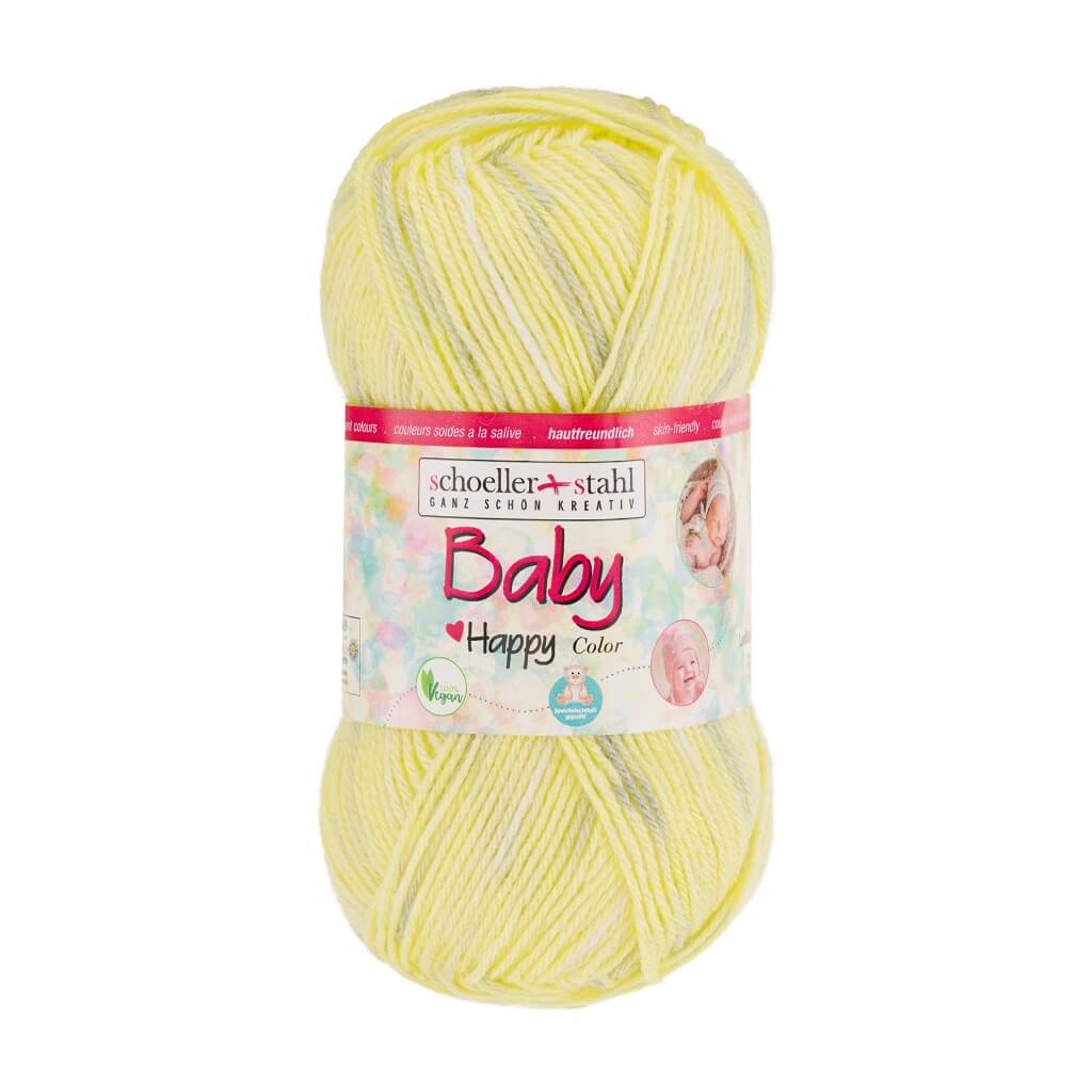 Schoeller + Stahl Schoeller+Stahl Baby Happy Color 50g, Farbe 109 Küken – Polyacryl bei Lieblingsgarn